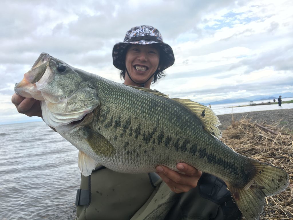 ボート中止からの琵琶湖おかっぱり ハスパターンマスター二村くんがクラッシュ9ハイフロートで50後半3600g ボート中止からの琵琶湖おかっぱり ハスパターンマスター二村くんがクラッシュ9ハイフロートで50後半3600g